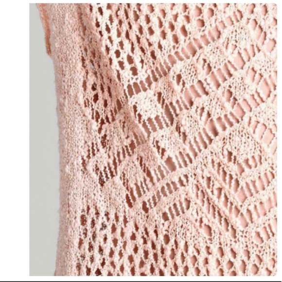 *Last One* ODDI Crochet Knit Tunic Dress - Picture 5 of 9